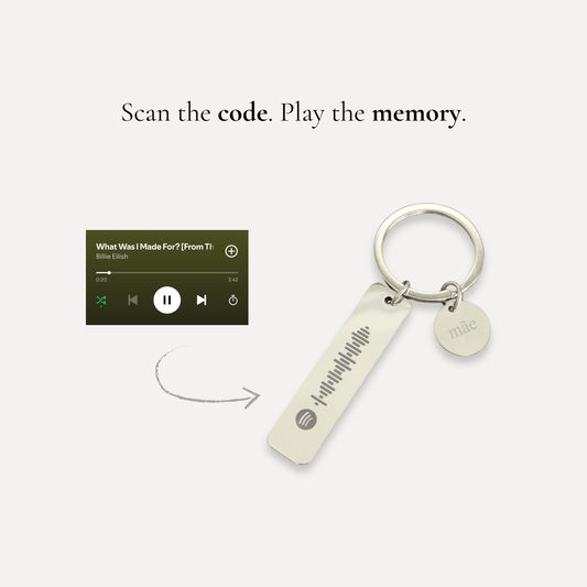 Spotify Code Keychain